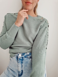 Sweater importado Casia mint - comprar online