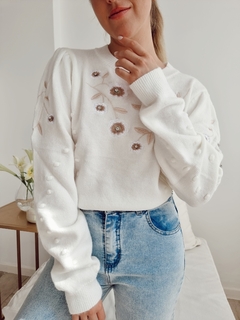 Sweater importado Holly natural - SOFI DEMMER - MAGNA
