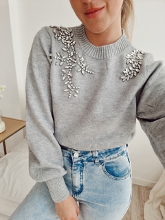 Sweater importado Verona gris - SOFI DEMMER - MAGNA
