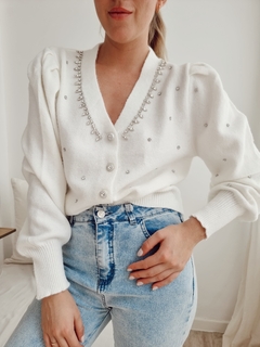 Cardigan importado Felicity off white - comprar online