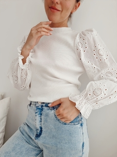 Sweater importado Millie off white - SOFI DEMMER - MAGNA