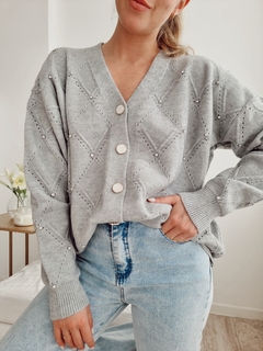 Cardigan importado Harper gris - comprar online