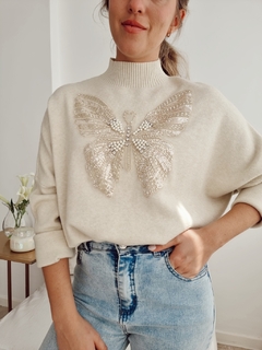 Sweater importado Lumiere natural - comprar online