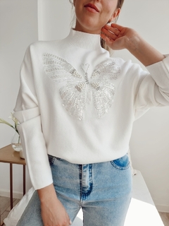 Sweater importado Lumiere off white - comprar online
