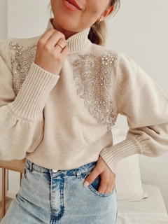 Sweater importado Hasel arena en internet