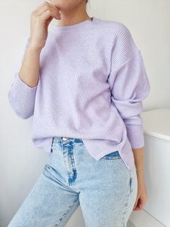sweater mora lila - comprar online
