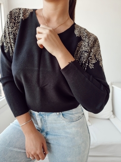 Sweater importado Amara gris - SOFI DEMMER - MAGNA