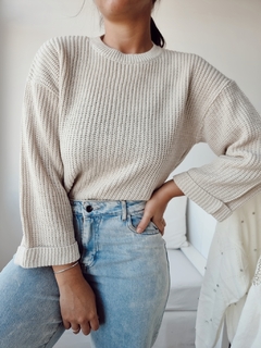 sweater over lurex vison en internet