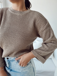 sweater over lurex vison - SOFI DEMMER - MAGNA