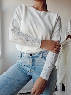 Sweater importado Ivy gris - SOFI DEMMER - MAGNA