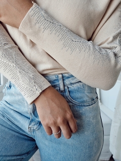 Sweater importado Ivy off white - tienda online