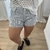 Short blanco rayado - comprar online