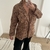 Blazer animal print - tienda online