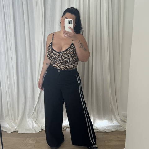 Wide leg rayas