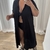 Imagen de Vestido camisero negro