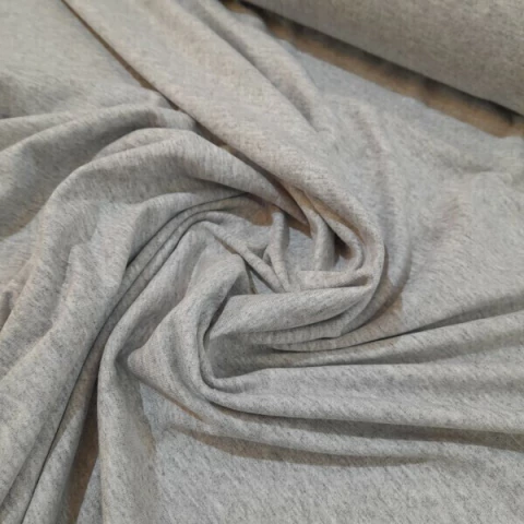 JERSEY CARDADO GRIS MELANGE