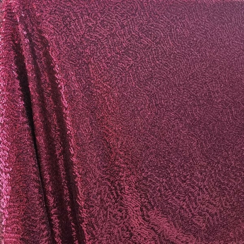 PAILLETE BORDADO ancho1.50 FUCSIA