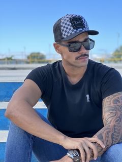 BEBLOCK XADREZ AIR - BONÉ TELA