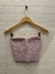 Cropped Silvia sem alça - loja online