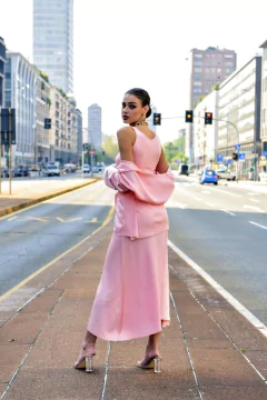 CARDIGAN AMISHA - ROSÉ na internet