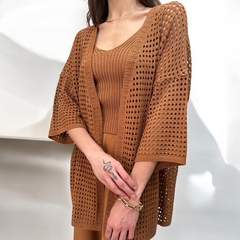 (PRÉ - VENDA) CARDIGAN VAZADO TAMARA - loja online