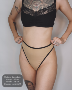 Calcinha New Clássica Latte - Violet Voodoo