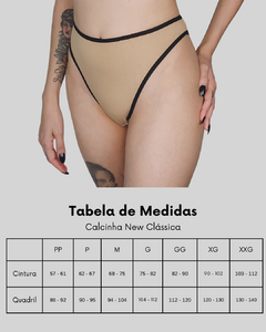 Calcinha New Clássica Latte - loja online