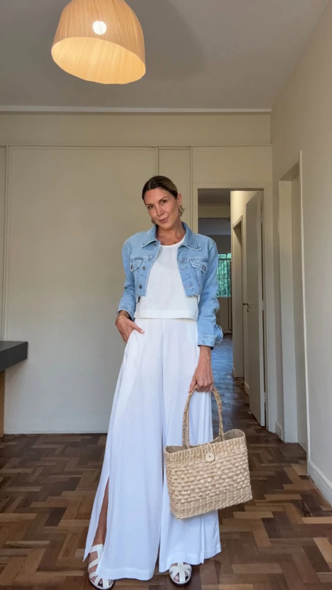 Jaqueta Jeans Cropped - comprar online