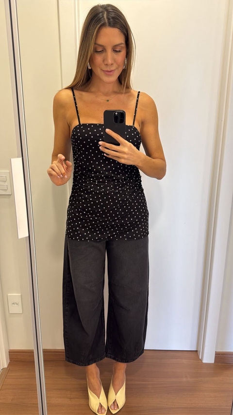 Calça Jeans Barrel