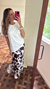 Saia Cetim Estampada - comprar online