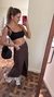 Top Básico Preto