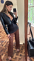 Jaqueta Cropped PU