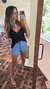 Short Jeans Barra Desfiada - comprar online
