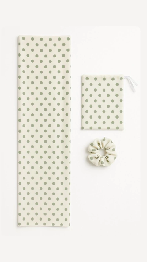 Conjunto Poá Verde - comprar online