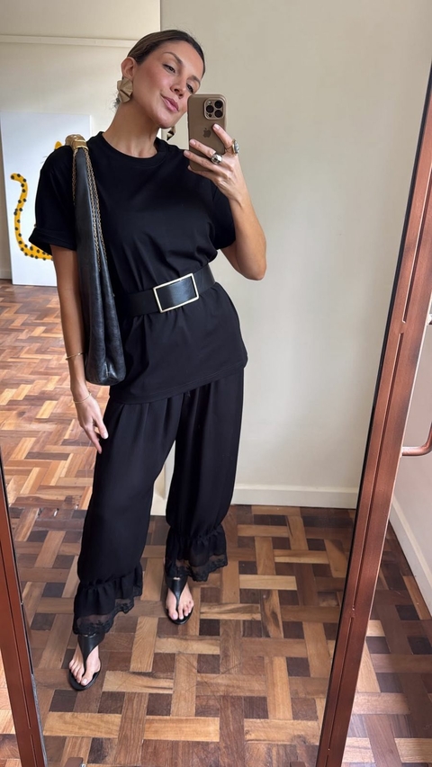 Calça Com Renda - comprar online