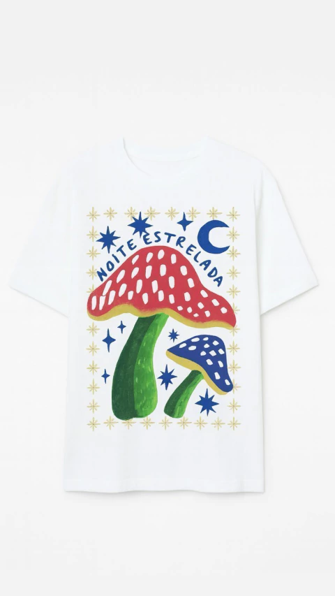 Camiseta Noite Estrelada - comprar online