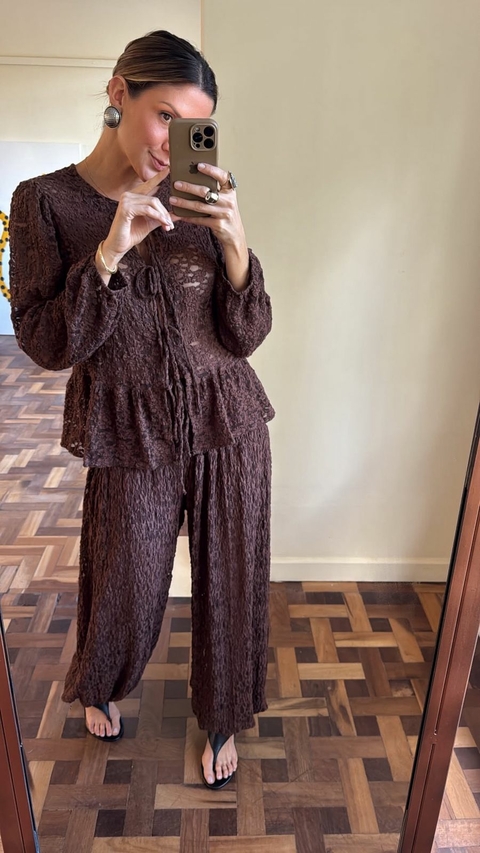 Blusa Laços Renda