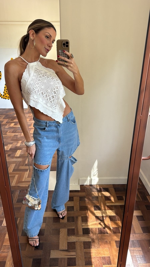 Blusa Laise Frente Única