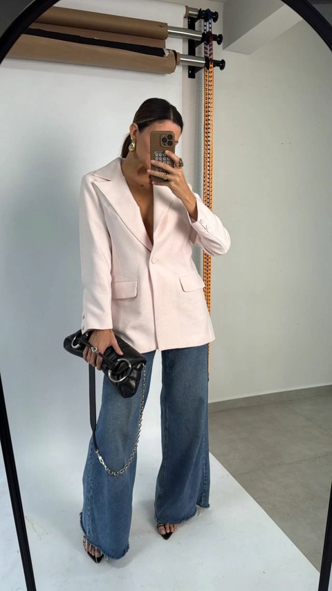 Blazer Alfaiataria Fenda