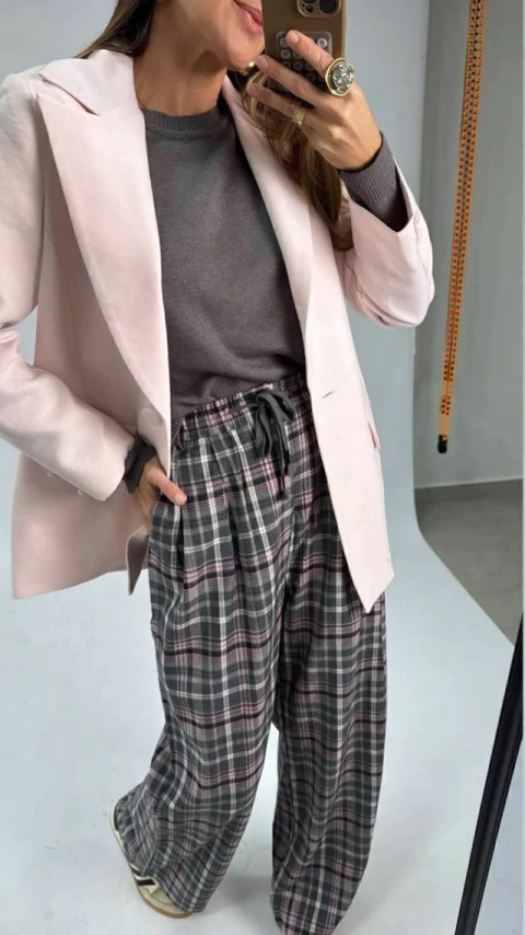 Calça Flanela Xadrez