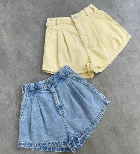 Short Jeans Cós Elástico - comprar online