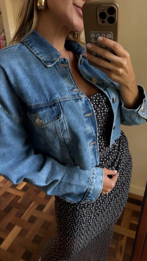 Jaqueta Cropped Ballon