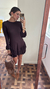 Vestido Babados Manga Longa - comprar online