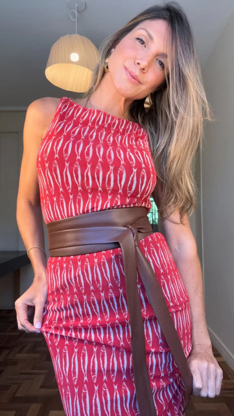 Cinto Faixa Couro - comprar online