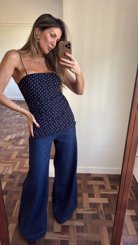 Blusa Alcinha Tule Poá - comprar online