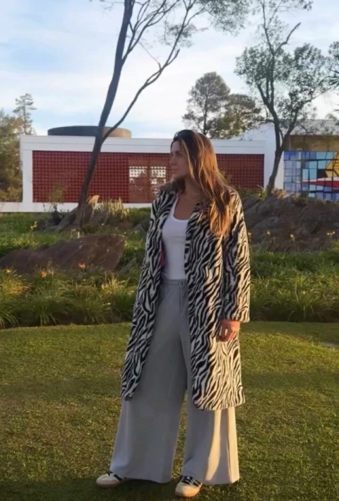 Casaco Sobretudo Zebra