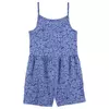 Mono "Carter´s" - De algodón celeste con flores grandes azules - comprar online