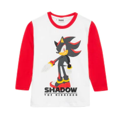 Pijama "Sonic" - Rojo con "Shadow" en internet