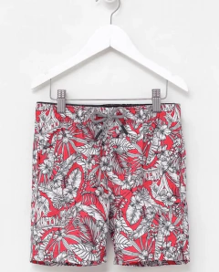 Malla "Fuzarka" - Roja con estampa blanca y negra