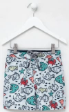 Malla "Poim" - Gris con peces